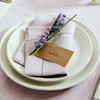 Solino Home Linen Classic Hemstitch Dinner Napkins - 3 of 4