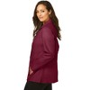Jessica London Women's Plus Size Leather Blazer - 4 of 4