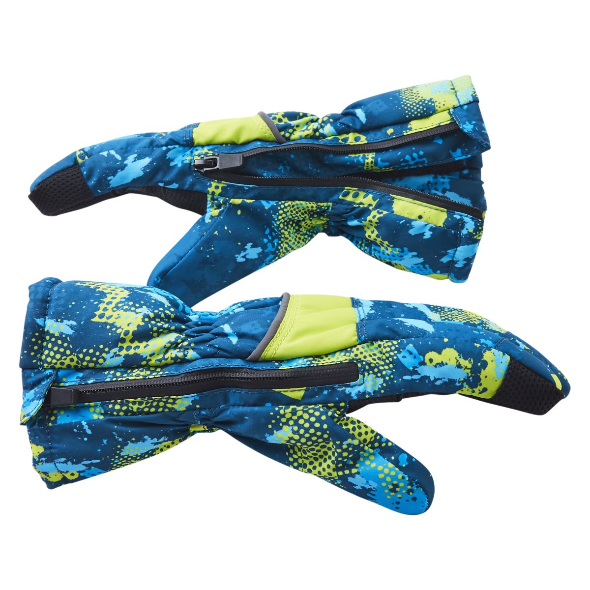 Andy & Evan Toddler Kids Zipper Gloves - thumbnail 2