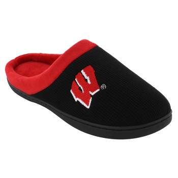 NCAA Wisconsin Badgers Clog Slippers