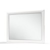 GlasFlength Decorative Wall Mirrors Fresh Mirror Bright Mirror Friendly Mirror Playful Mirror Rectangular Mirror for Bedroom, White, 46.5"*0.7"*34.5" - 3 of 4