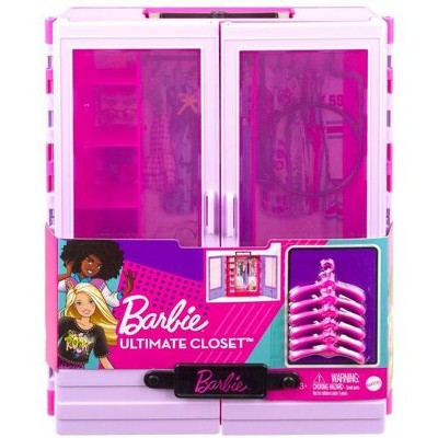 Barbie Fashionistas Purple Portable Closet with Hangers