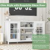 TV Stand for 65 Inch TVs Entertainment Center with Storage Cabinets Modern Media Console Table Wood Design for Living Room Bedroom Office - 4 of 4