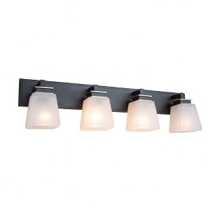 Artcraft Lighting Eastwood 4 - Light Sconce in  Black/Brushed Nickel - 1 of 3
