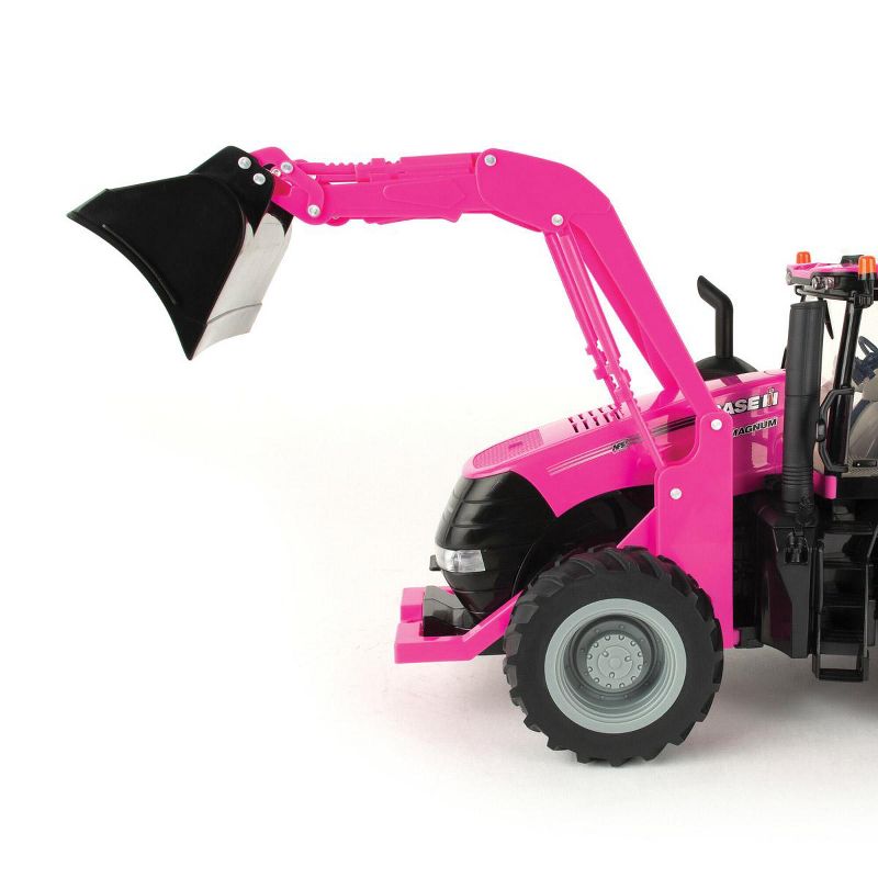 1/16 Big Farm Case IH Magnum PINK Tractor with Loader and Lights & Sounds, 47430, 2 of 9