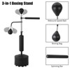 Boxing Speed Trainer, Freestanding Punching Bag with 360¡ã Spinning Bar - Reflex Balls & Gloves, Height Adjustable (Teens/Adults) - 3 of 4
