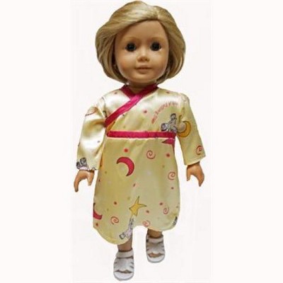 Doll Clothes Superstore Stars And Moon Nightgown Fits 18 Inch Girl Dolls Our Generation American Girl