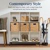 Best Choice Products Elevated 9-Cube Bookshelf, 11in Display Storage Compartment Organizer w/ 3 Removable Back Panels - 3 of 4