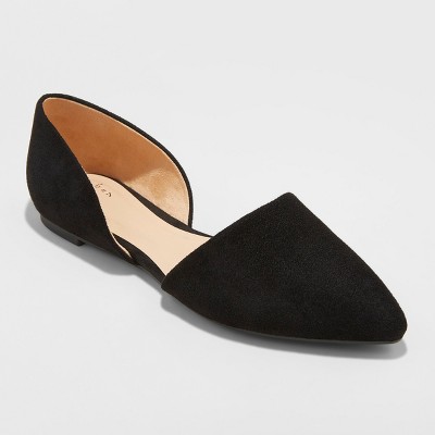 target womens black flats