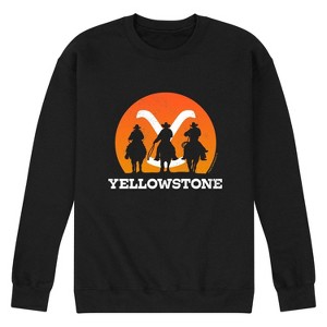 Men's - Yellowstone - Official Yellowstone Merchandise Graphic Fleece Sweatshirt - 1 of 4