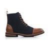 Polar Fox Mens Wright MPX808583B 7-Eyelets Classic Suede Dress Boots with Zipper Closure - 2 of 4