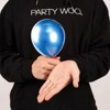 PartyWoo Balloons Metallic Blue Chrome Small Mini 5 Inch 50 pcs - 2 of 4