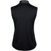 Snake Eyes Golf Ladies 1/4 Zip Sleeveless Mock Polo - 2 of 2