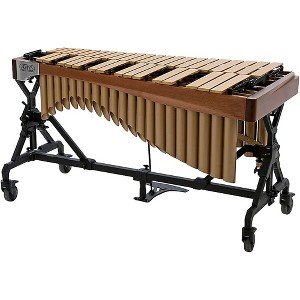 Adams Alpha Series 3.0 Octave Vibraphone, Silver Bars Motor Traveler Frame Walnut Rails Satin Gold Resonators - 1 of 1