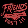 Men's Stranger Things Friends Don't Lie Handshake T-Shirt - 2 of 4
