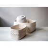 Assorted Set of 3 Dharma Organizer Baskets  - Off-White - Shiraleah - 3 of 4