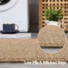 Area Rugs Living Room Machine Washable Modern Solid Accent Rug Low Pile Non-Slip Carpet for Dining Room Office - 4 of 4