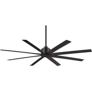 65" Minka Aire Modern Outdoor Ceiling Fan with Remote Control Coal Iron Wet Rated for Patio Exterior House Home Porch Gazebo Barn
