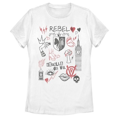 Women's Cruella Rebel Icons T-Shirt