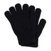 CTM Girl's 3-6 Winter Ribbed Knit Aviator Hat and Glove 2-Piece Set - 3 of 3