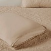 PAGED Queen Bedspread Set Split Corner Pleated Quilted 3 Piece Bedding Sets, Bed in a Bag with 1 Bedspread and 2 Pillowcases for Bedroom - 3 of 4