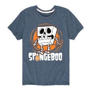 Boys' - SpongeBob SquarePants - Spongeboo Short Sleeve Graphic T-Shirt - 1 of 4
