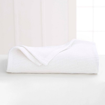King Cotton Bed Blanket White - Martex