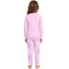 Unicorn Academy Girls 2-Piece Long Sleeve Pajama Set, Pink Top and ...