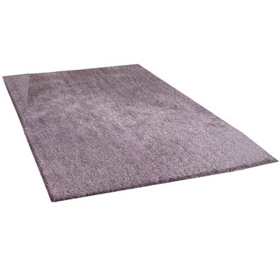 HomeRoots 8' X 11' Purple Shag Hand Tufted Area Rug