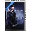 Trends International Wednesday: Season 2 (2025) - Wednesday & Thing One Sheet Framed Wall Poster Prints - 3 of 4