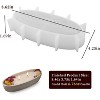 JDICTION Large Oval Resin Mold, Silicone Bowl for Candle Making, Epoxy Storage Tray, Concrete Planter, Jewelry Dish Home Decor - 4 of 4