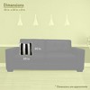 Majestic Home Goods,Pillow Vertical Stripe - 3 of 4