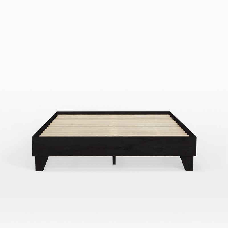 eLuxury Wooden Platform Bed Frame, 5 of 11