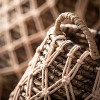 Sullivans Boho Basket With Macrame Layer Set of 2, 15.5"H & 13"H Brown - 2 of 4