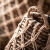 Sullivans Boho Basket With Macrame Layer Set of 2, 15.5"H & 13"H Brown - image 2 of 4