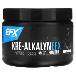 EFX Sports pH-Correct® Creatine Monohydrate, Kre-Alkalyn EFX Powder, Neutral, 3.53 oz (100 g) - 1 of 3