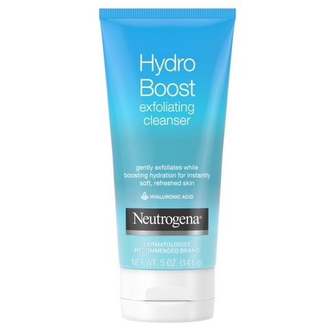 Neutrogena Hydro Boost Gentle Exfoliating Facial Cleanser - 5oz - image 1 of 4