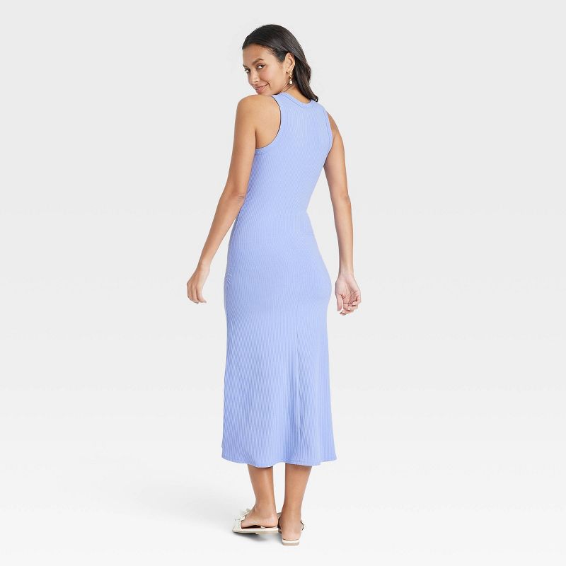 Women's Rib Knit Midi Bodycon Dress - A New Day™, 3 of 9