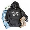 Simply Sage Market S.W.Smiley Mother Hood Distressed Hoodie - L - Charcoal - 3 of 4