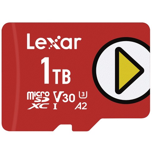 Lexar® PLAY microSDXC™ UHS-I Card (1 TB).