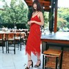 Anna-Kaci Women's Sequin Fringe Flapper Midi Dress - 4 of 4