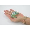 Collectible Wildlife Gifts | Frog, Green & Pink, Amphibians, High Quality, Hand Painted, Rubber, Realistic, Model,  Toy, Gift,  2 1/2"   RI35 B177 - 2 of 4