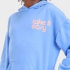 Grayson Threads Kids Big Girl Take it Easy French Terry Hoodie - Blue - 2 of 4