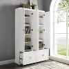 2pc Harper Entryway Pantry Closets White - Crosley: Modular Storage ...