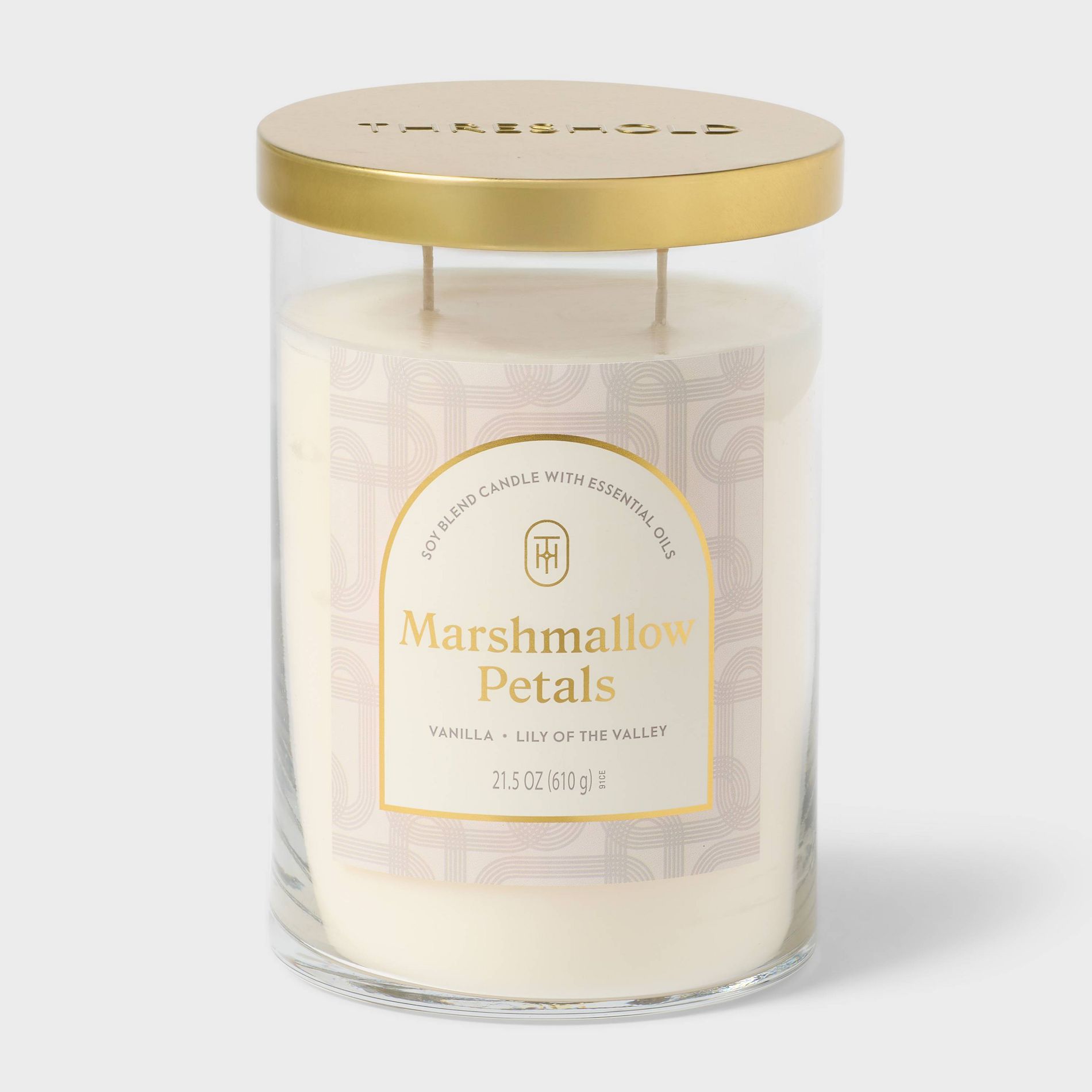 2 Wick Lidded Glass Jar Candle - Threshold™