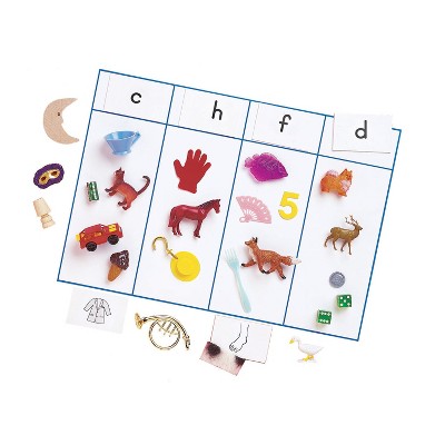 Primary Concepts Sound Sorting with Objects, Consonant Sound, 106 Pieces