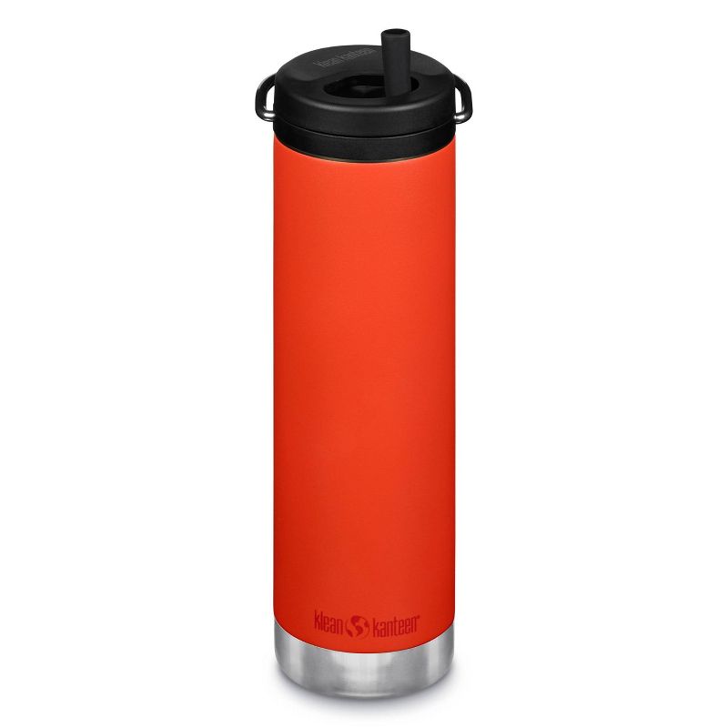 Klean Kanteen 20oz TKWide Insulated Stainless Steel Water Bottle with Twist Straw Cap, 1 of 14