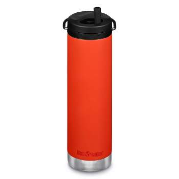 Klean Kanteen 20oz TKWide Insulated Stainless Steel Water Bottle with Twist Straw Cap - Tiger Lilly