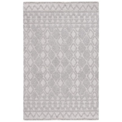 Non-slip Nsd420 Power Loomed Area Rug - Grey - 9'x12' - Safavieh