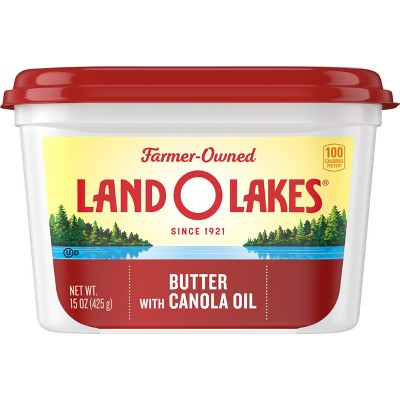 Land O Lakes Butter with Canola Oil - 15oz